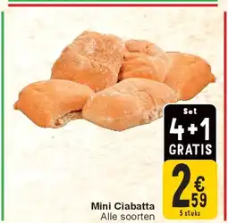 Cora Mini Ciabatta aanbieding