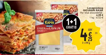 Cora Lasagnedeeg GIOVANNI RANA aanbieding