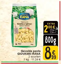 Cora Gevulde pasta GIOVANNI RANA aanbieding