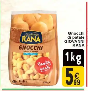 Cora Gnocchi di patate GIOVANNI RANA aanbieding