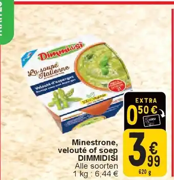 Cora Minestrone, velouté of soep DIMMIDISI aanbieding