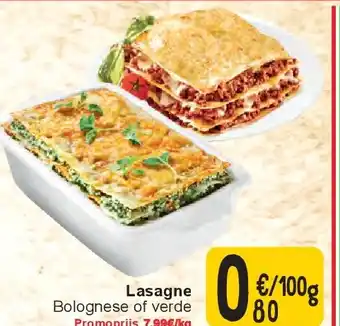 Cora Lasagne aanbieding