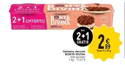 Cora Italiaans dessert BONTÀ DIVINA aanbieding