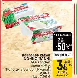 Cora Italiaanse kazen NONNO NANNI aanbieding