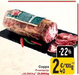 Cora Coppa aanbieding