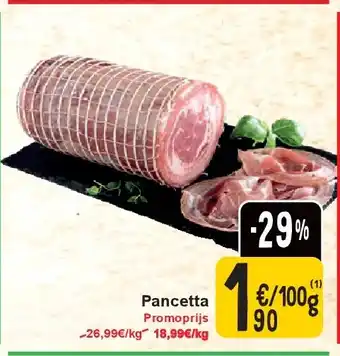 Cora Pancetta aanbieding