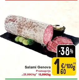 Cora Salami Genova aanbieding