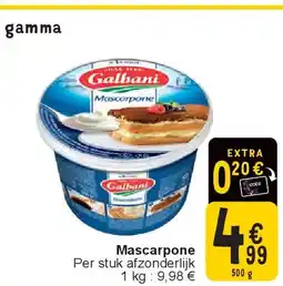 Cora Mascarpone aanbieding