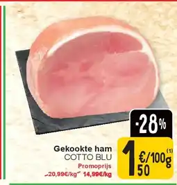 Cora Gekookte ham aanbieding