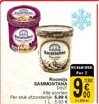 Cora Roomijs SAMMONTANA aanbieding