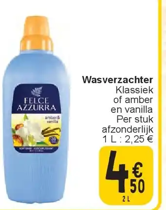 Cora Wasverzachter aanbieding