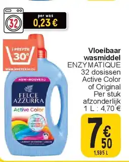 Cora Vloeibaar wasmiddel aanbieding