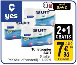 Cora Toiletpapier SUIT aanbieding