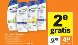 Albert Heijn Alle head & shoulders aanbieding