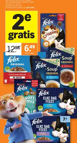 Albert Heijn Felix maaltijdzakjes en snacks aanbieding