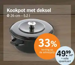 Albert Heijn Kookpot met deksel aanbieding