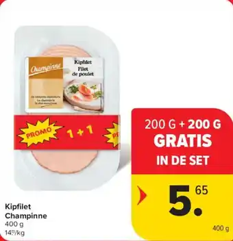 Carrefour Market Kiphletfilet champinne aanbieding