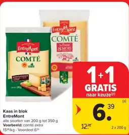 Carrefour Market Kaas in blok entremont aanbieding