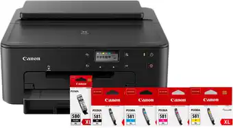 Coolblue Canon PIXMA TS705a + 1 Set de Cartouches XL Supplémentaires aanbieding