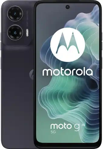 Coolblue Motorola Moto G35 128GB Zwart 5G aanbieding