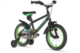 Decathlon Cortego Valcon Jongensfiets 14 Inch Zwart - 2-4 jaar - 85-100 cm aanbieding