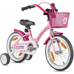 Decathlon Kinderfiets 16 inch vanaf 4 -6 jaar fiets met terugtraprem en zijwieltjes aanbieding