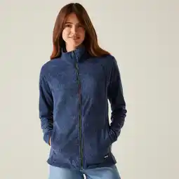 Decathlon Fleece Dames Volledige Rits Mayse Voor Hiking aanbieding