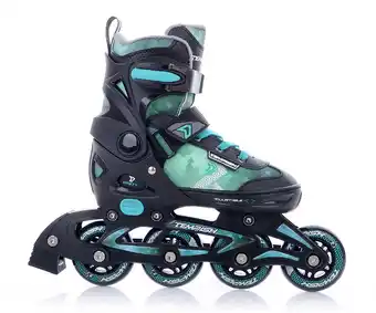 Decathlon Tempish inline skates Dasty 82A softboot groen aanbieding