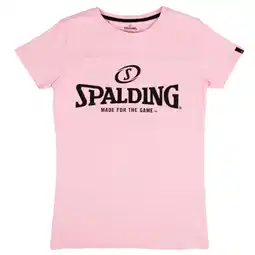 Decathlon Tshirt voor vrouwen - basketball Essential Logo LICHT ROZE aanbieding