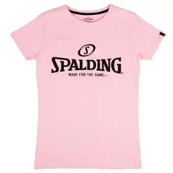 Decathlon Tshirt voor vrouwen - basketball Essential Logo LICHT ROZE aanbieding