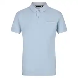 Decathlon Heren Tinston Poloshirt met Korte Mouwen (Koel Blauw) aanbieding