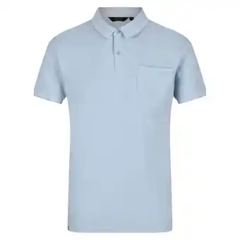 Decathlon Heren Tinston Poloshirt met Korte Mouwen (Koel Blauw) aanbieding