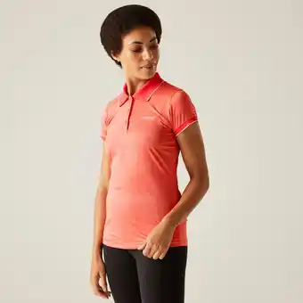 Decathlon T-shirt Korte Mouwen Hiking Dames Roze Accenten aanbieding