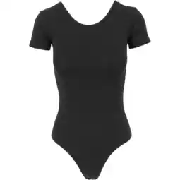 Decathlon Dames Stretch Jersey Bodysuit (Zwart) aanbieding