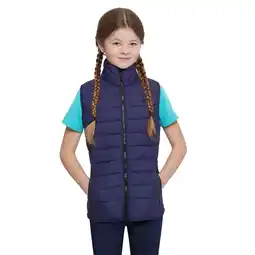 Decathlon Mouwloos kinderjack Premier Equine Dante aanbieding