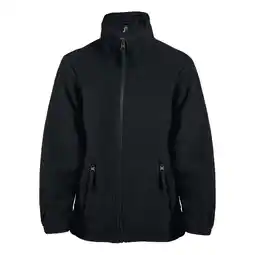 Decathlon Kinder/Kinder North Fleece Jas (Zwart) aanbieding