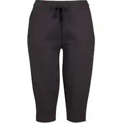 Decathlon Dames badstof 3/4 Joggingbroek (Houtskool Heide) aanbieding