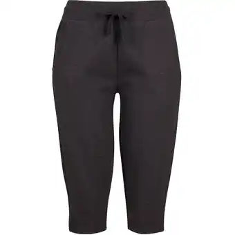 Decathlon Dames badstof 3/4 Joggingbroek (Houtskool Heide) aanbieding