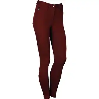 Decathlon Damesbroek full grip redwood Harry's Horse aanbieding