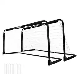 Decathlon Inklapbaar Voetbaldoel - Voetbalgoal - 90 x 60 cm (set van 2) aanbieding