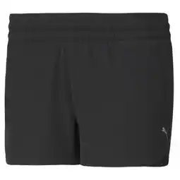 Decathlon Performance geweven trainingsshort voor dames, 8 cm PUMA Black aanbieding