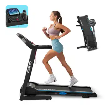 Decathlon Loopband Zipro Tekno 120 x 40 cm, 14 km/u Bluetooth MP3, LCD aanbieding