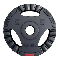 Decathlon Gewichtsschijf - Olympisch - Halterschijf - 1,25 kg - Kunststof Gripper - 50 mm aanbieding