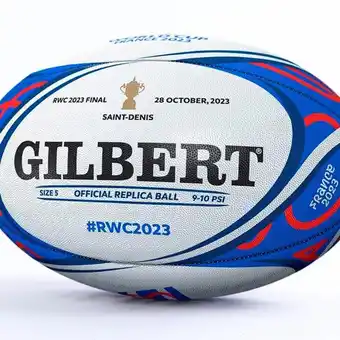 Decathlon Gilbert Rugbybal 2023 Wereldbekerfinale Replica aanbieding