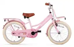 Decathlon SuperSuper Cooper Bamboo Kinderfiets - 18 inch - Roze aanbieding