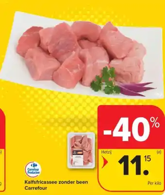 Carrefour Market Kalfsfricassee zonder been carrefour aanbieding