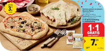 Carrefour Market Gamma pizza's en pinsa's mamma roma aanbieding