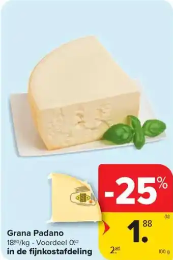 Carrefour Market Grana Padano aanbieding