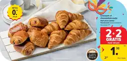 Carrefour Market Croissant of chocoladebroodje met pure boter aanbieding