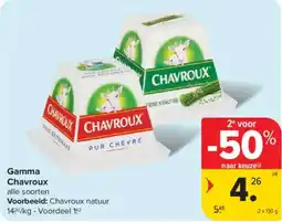 Carrefour Market Gamma chavroux aanbieding